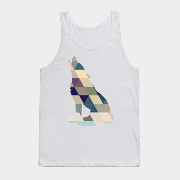 Wolf Tank Top by calebcoopman